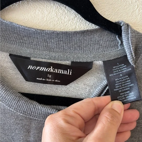 Norma kamali sweatshirt dress - Picture 5 of 8